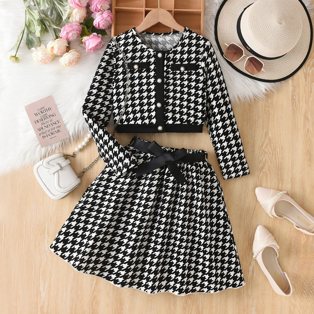 Jade Princesses Classic Skirt Set - girls formal skirt set - luxury formalwear ages 0-9