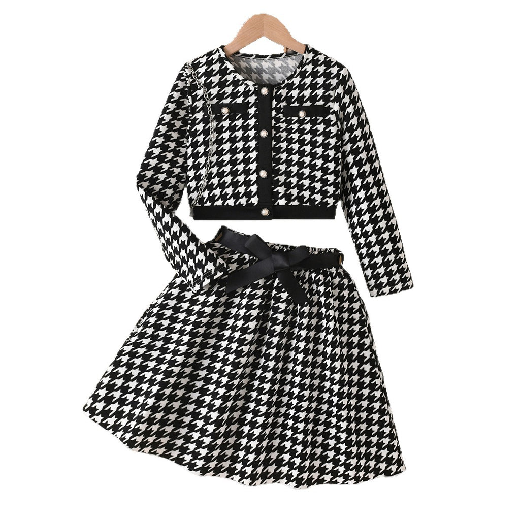 Jade Princesses Classic Skirt Set detail - girls luxury formal occasion outfit