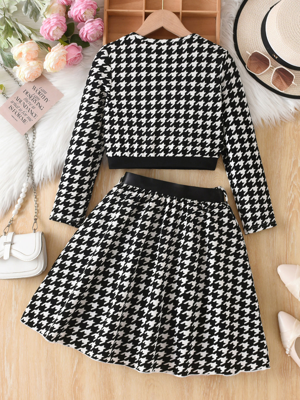 Jade Princesses Classic Skirt Set styled - luxury girls formalwear
